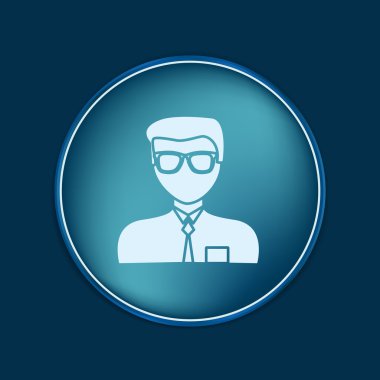 Yöneticisi veya bir ofis çalışanı