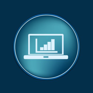 sembol diyagramı ile dizüstü bilgisayar