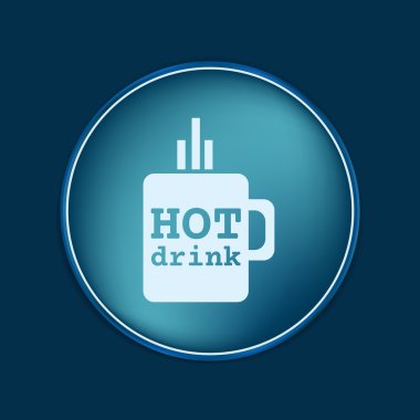 Bir bardak sıcak içecek..