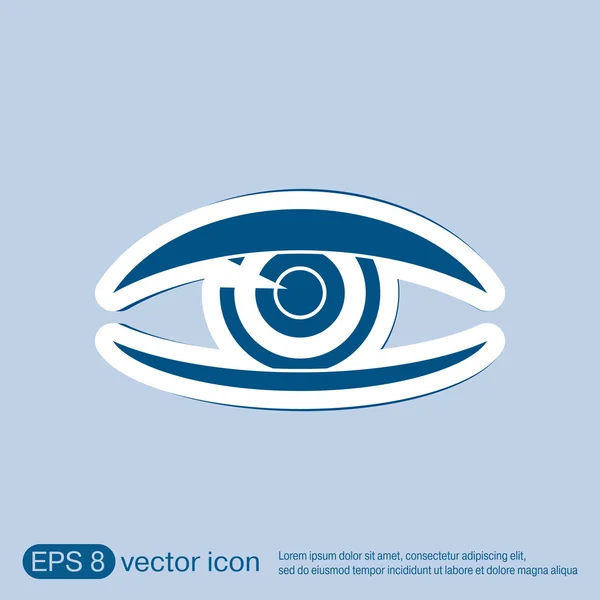 Eye icon sign — Stock Vector