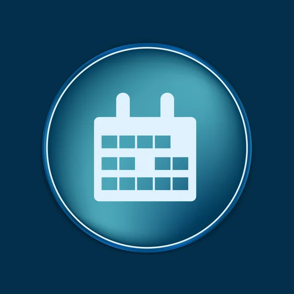 Icona del segno calendario — Vettoriale Stock