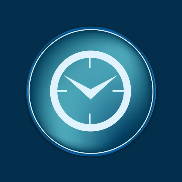 时钟，图标手表 — 图库矢量图片