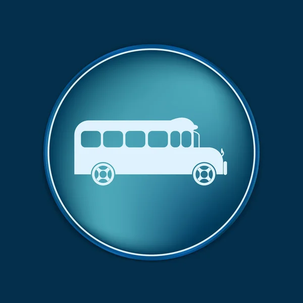 School bus. Symbol study — Stock Vector