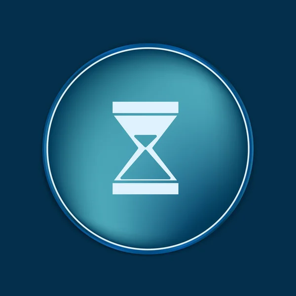 Hourglass waiting icon — Stock Vector