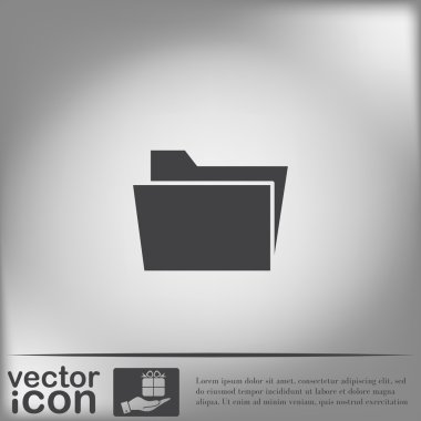 klasör belge simgesi