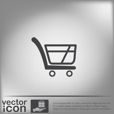 Alışveriş arabası simgesi