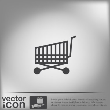 Alışveriş arabası simgesi