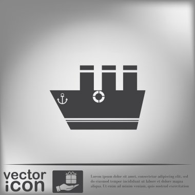 Yelken gemi sembol simge