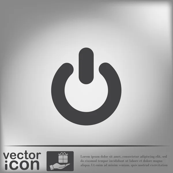 Icono de señal de poder — Vector de stock