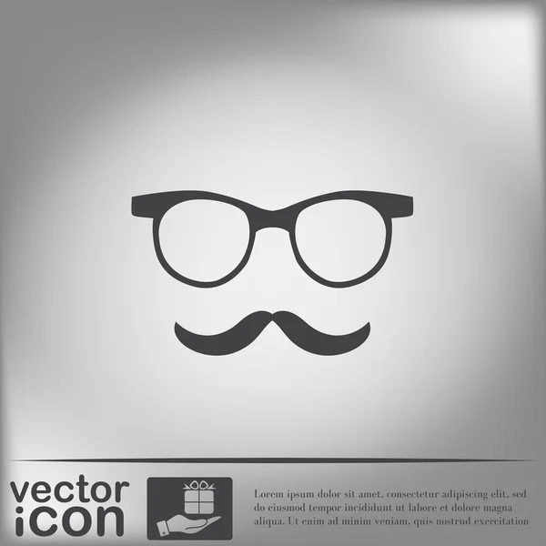 Hipster-Symbol — Stockvektor