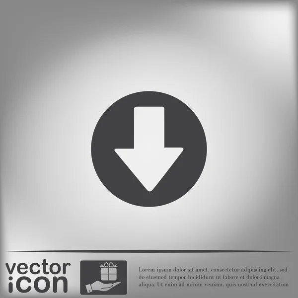 Descargar símbolo de flecha — Vector de stock
