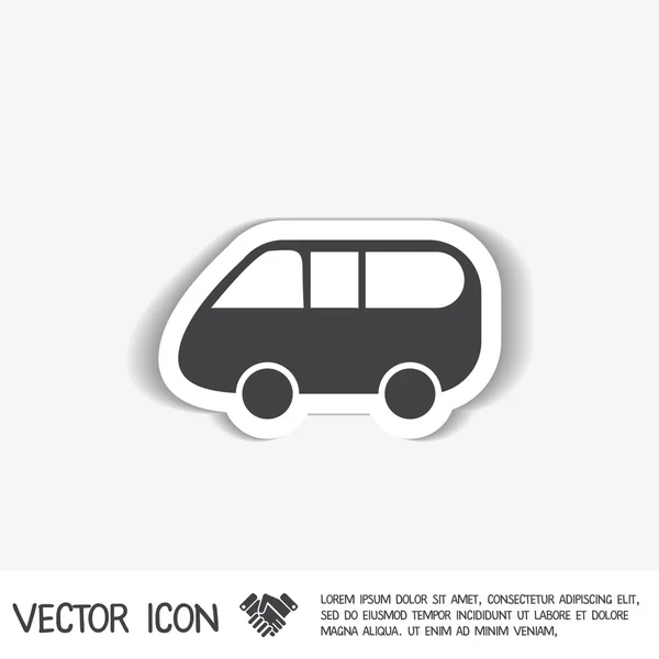 Gépjármű ikon — Stock Vector