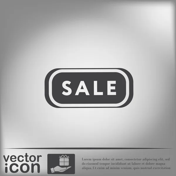 Sale label sign icon — Stock Vector