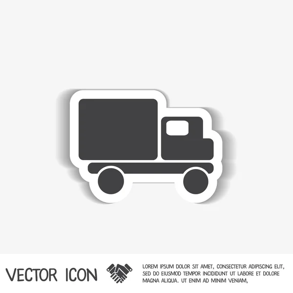 Ref-Truck Logistic — стоковый вектор