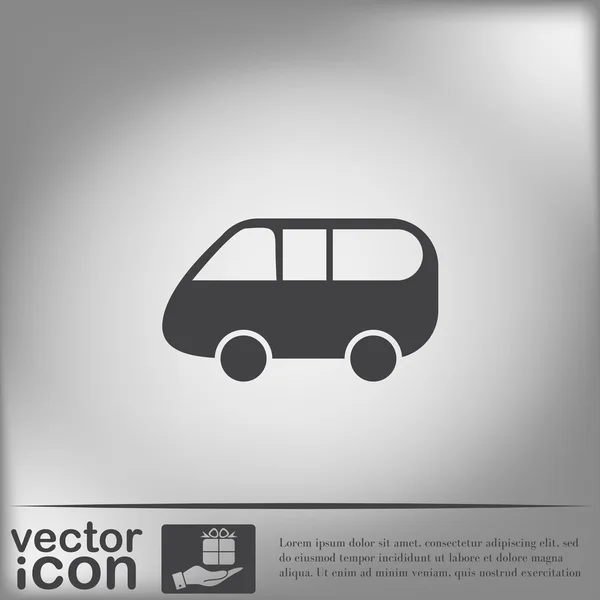 Ikon autó. járművek — Stock Vector