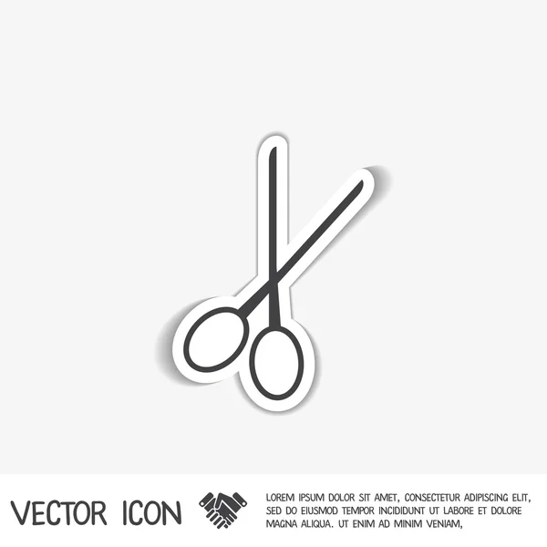 Barbershop sax tecken — Stock vektor