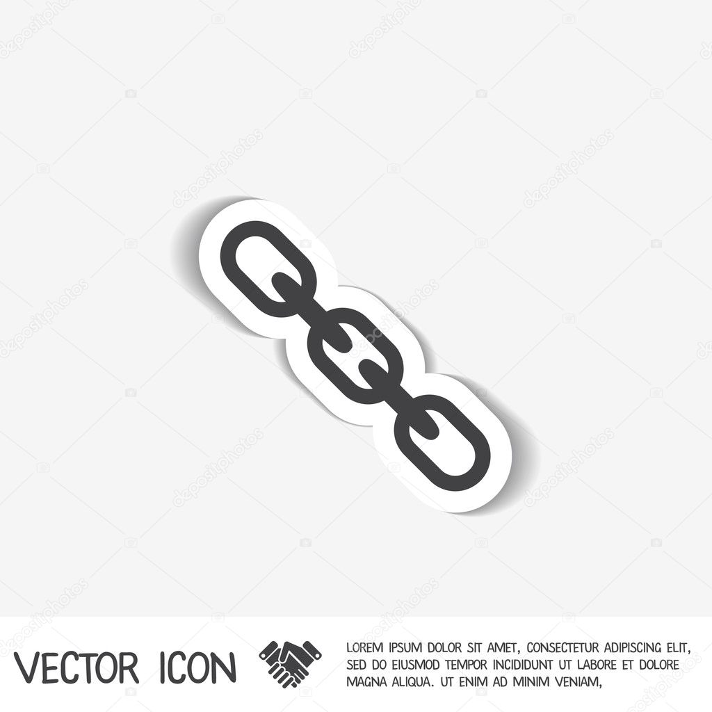 Links, chain icon