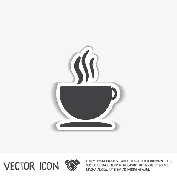 Coffee cup Icon — Stock Vector