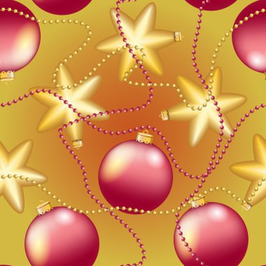 Yeni yıl Noel top desenle. Sparkles ve bokeh. Parlak ve parlak