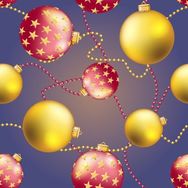 Yeni yıl Noel top desenle. Sparkles ve bokeh. Parlak ve parlak