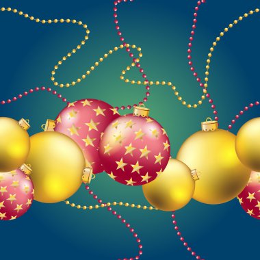 Yeni yıl Noel top desenle. Sparkles ve bokeh. Parlak ve parlak