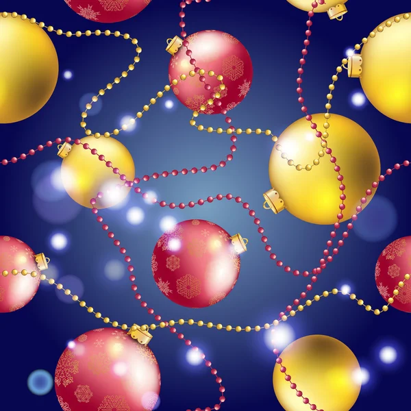 Yeni yıl Noel top desenle. Sparkles ve bokeh. Parlak ve parlak