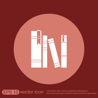 Book spine icon clipart