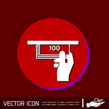 Parayı atm sembolü