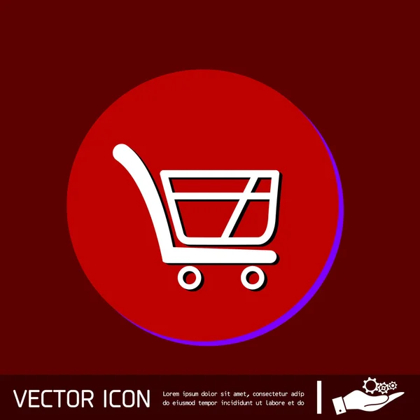 Icono del carrito de compras — Archivo Imágenes Vectoriales