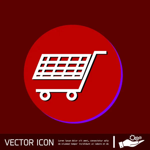 Icono del carrito de compras — Archivo Imágenes Vectoriales