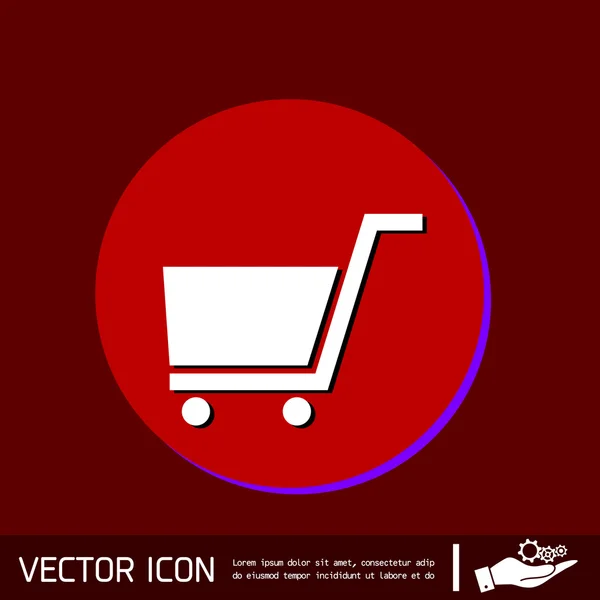 Icono del carrito de compras — Archivo Imágenes Vectoriales