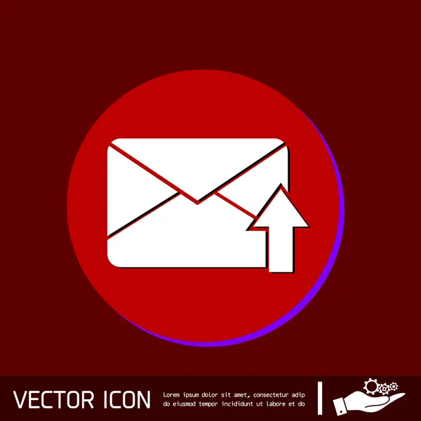 Briefumschlag. E-Mail-Symbol — Stockvektor