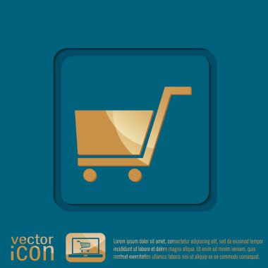 Alışveriş arabası simgesi