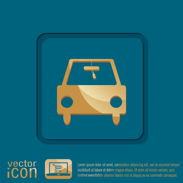 Icon car vehicles — Stock Vector