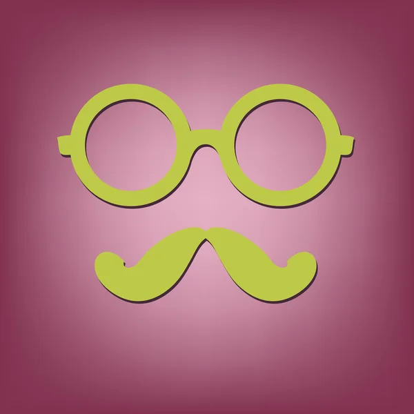 Symbole icône Hipster — Image vectorielle