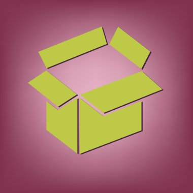 Karton kutu simgesi açıldı