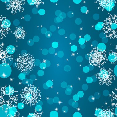 Kar tanesi pürüzsüz desen