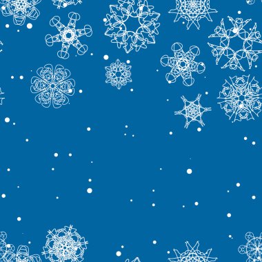 Kar tanesi pürüzsüz desen