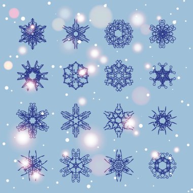 Noel kar tanesi ayarla