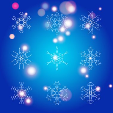 Noel kar tanesi ayarla