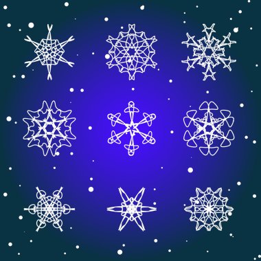 Noel kar tanesi ayarla