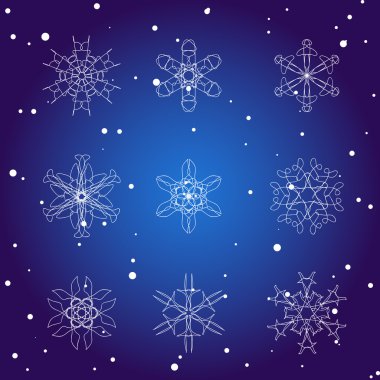 Noel kar tanesi ayarla