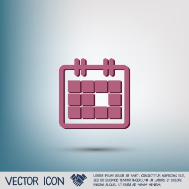 takvim işareti simgesi