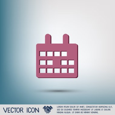 takvim işareti simgesi