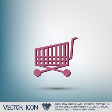 Alışveriş arabası simgesi