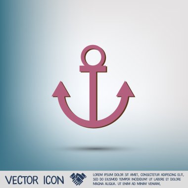 denizsel çapa simgesi