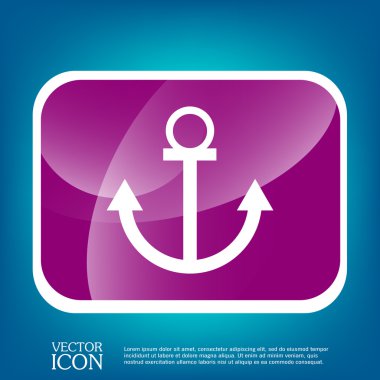 denizsel çapa simgesi