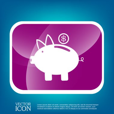 Domuz kumbarası simgesi