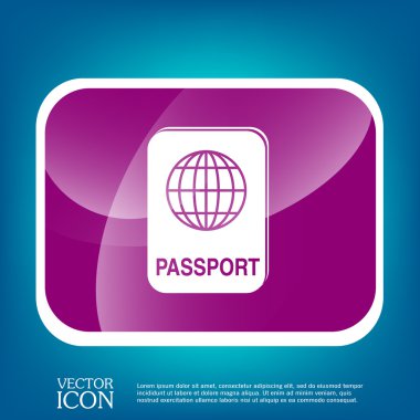 Uluslararası passport simgesini