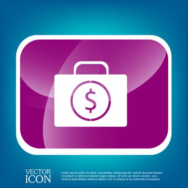 bavulla para simgesi